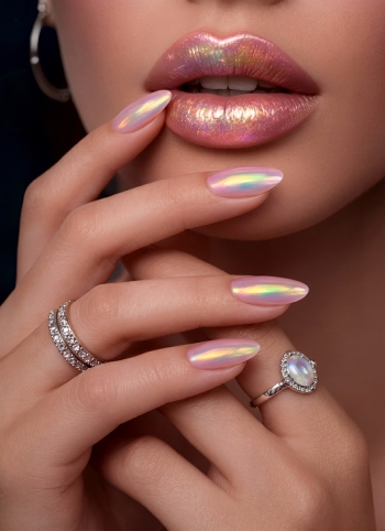 Perłowe paznokcie - powrót trendów lat 2000. Najmodniejsze stylizacje pearl nails