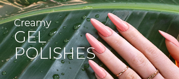 Creamy gel polishes Creamy gel polishes