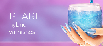 Pearl hybrid varnishes