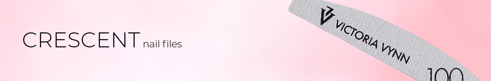 Crescent nail files