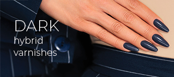 Dark hybrid varnishes