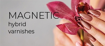 Magnetic hybrid varnishes