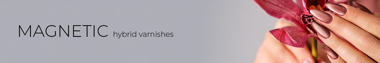 Magnetic hybrid varnishes