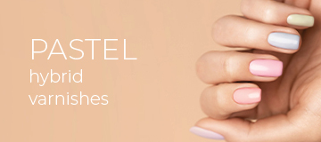 Pastel hybrid varnishes