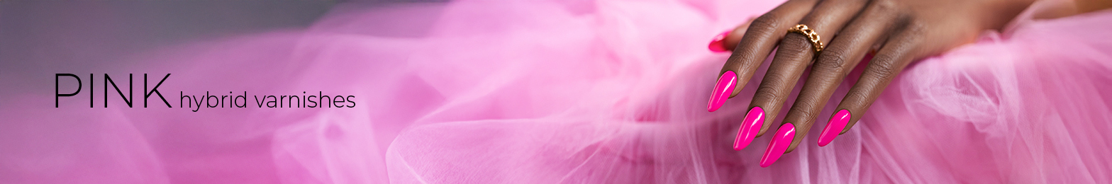 Pink hybrid varnishes