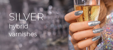 Silver hybrid varnishes