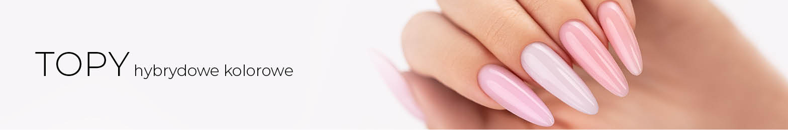 Gel polish colored tops