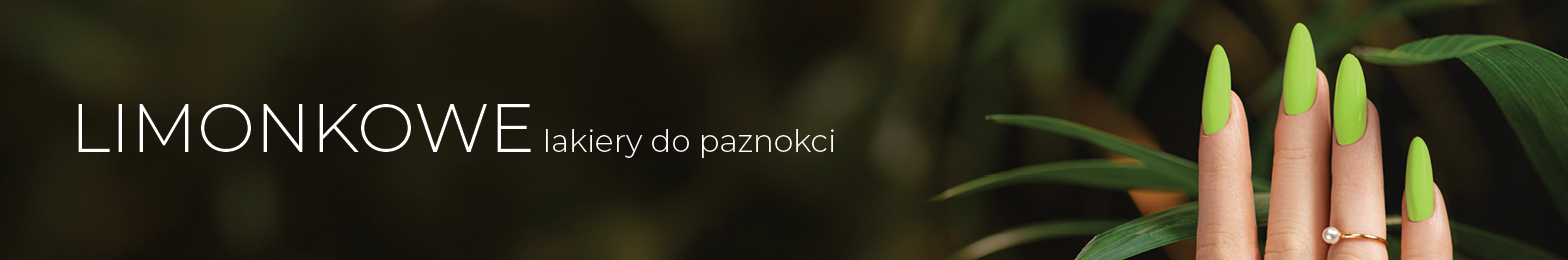 Limonkowe lakiery do paznokci