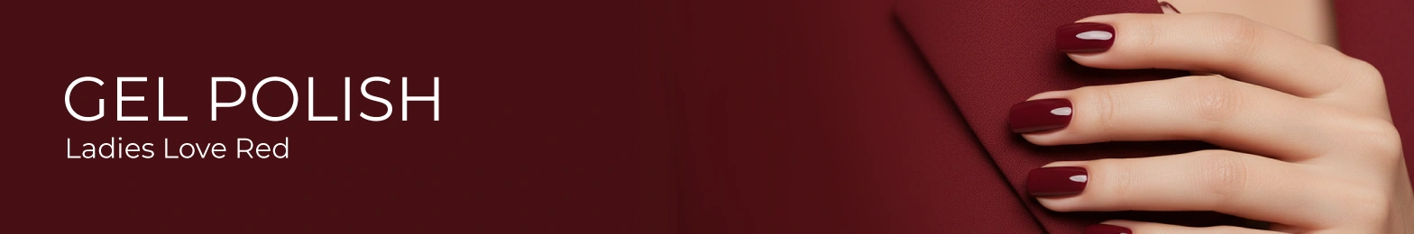 GEL POLISH Ladies Love Red
