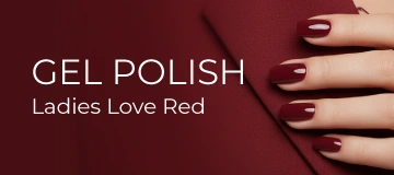 GEL POLISH Ladies Love Red