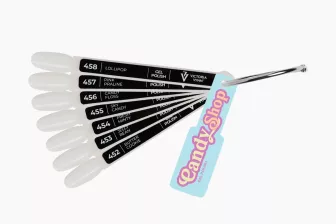 Wzornik kolorów  CANDY SHOP 452-458 Niewymalowany