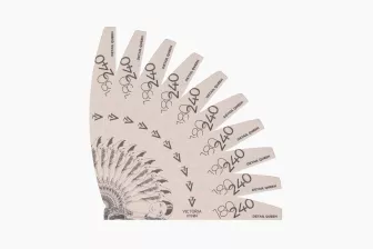 NAIL FILE DETAIL QUEEN 10 pcs Crescent 180/240