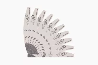 NAIL FILE BASE MASTER 10 pcs Crescent 150/150