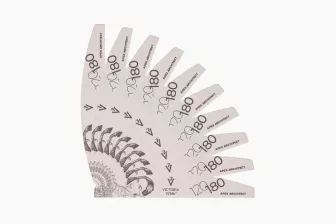 NAIL FILE APEX ARCHITECT 10 pcs Crescent 120/180