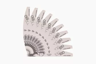 NAIL FILE SPEED GODDESS 10 pcs Crescent 100/180