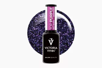 GEL POLISH TOP Shimmer Purple No Wipe 8 ml