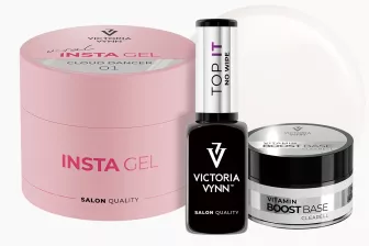 Zestaw BOOST BASE Clearell 12 ml + Insta Gel 01 + top IT 8 ml