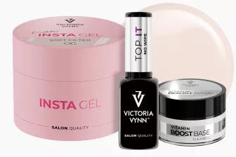 Zestaw BOOST BASE Clearell 12 ml + Insta Gel 06 + top IT 8 ml