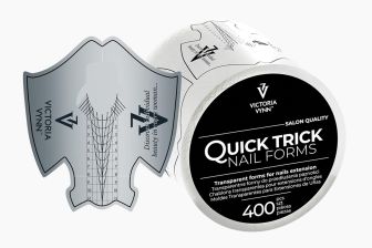 QUICK TRICK NAIL FORMS Transparent 400 pcs  