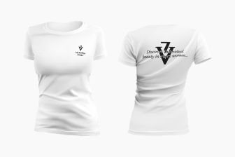 T-SHIRT White, women`s L     