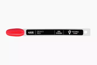 COLOR CHART GEL POLISH 466 Devil`s Red 
