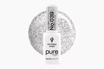 PURE VEGAN CREAMY HYBRID 039 Luxury Silver 8 ml