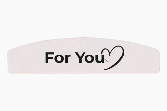NAIL FILE 180/240 MINI 02 For You 25 pcs