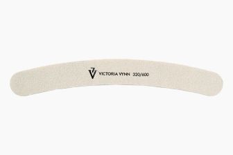 NAIL FILE 320/600 White Banana shaped