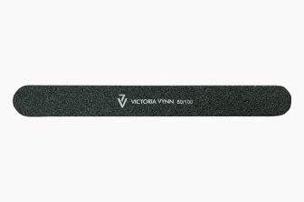 NAIL FILE 80/100 Black Straight   
