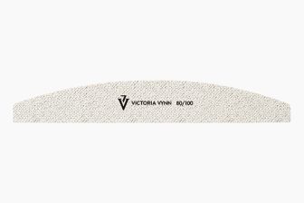 NAIL FILE 80/100 White Crescent       