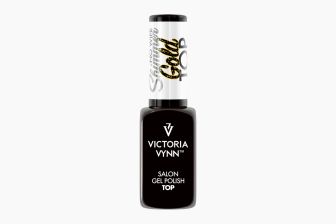 GEL POLISH TOP Shimmer Gold No Wipe 8 ml