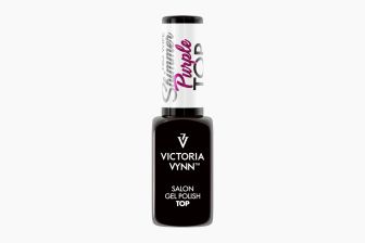 GEL POLISH TOP Shimmer Purple No Wipe 8 ml