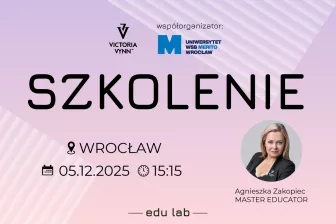 Szkolenie WSB Merito Wrocław 05.12.2025 godz. 15:15