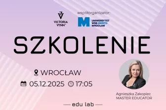 Szkolenie WSB Merito Wrocław 05.12.2025 godz. 17:05