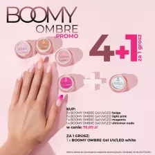 Zestaw promocyjny Boomy Ombre 4+1 Gratis