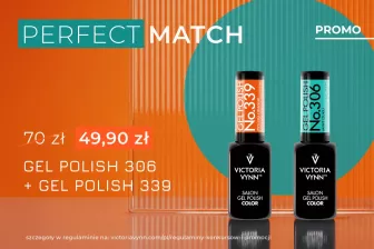 Zestaw Perfect Match GEL POLISH 306+339