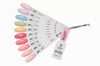 Wzornik kolorów PURE VEGAN INSIDE COLOR PINK + PASTEL 268-277