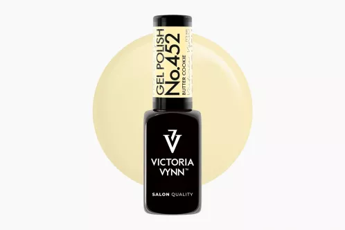 GEL POLISH 452 Butter Cookie 8 ml GEL POLISH Yellow / Victoria Vynn
