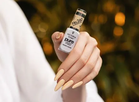 スモーキー　モリオン　水晶クラスター　セルフヒールド　ルチル　トライゴーニック虹 260 Morning Star 8 ml PURE CREAMY HYBRID Yellow / Victoria Vynn