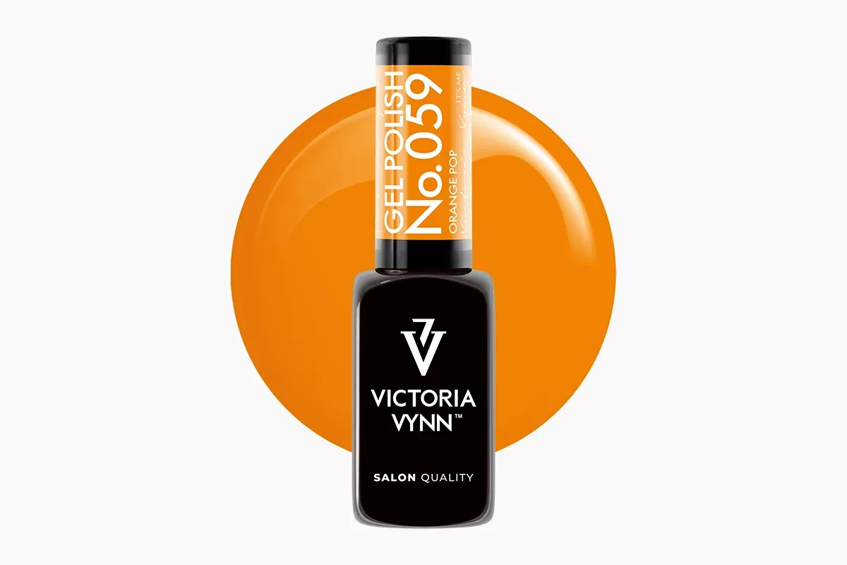 THE ONE URETHANE 15P3oz 新品 059 Orange Pop 8 ml GEL POLISH Orange / Victoria Vynn