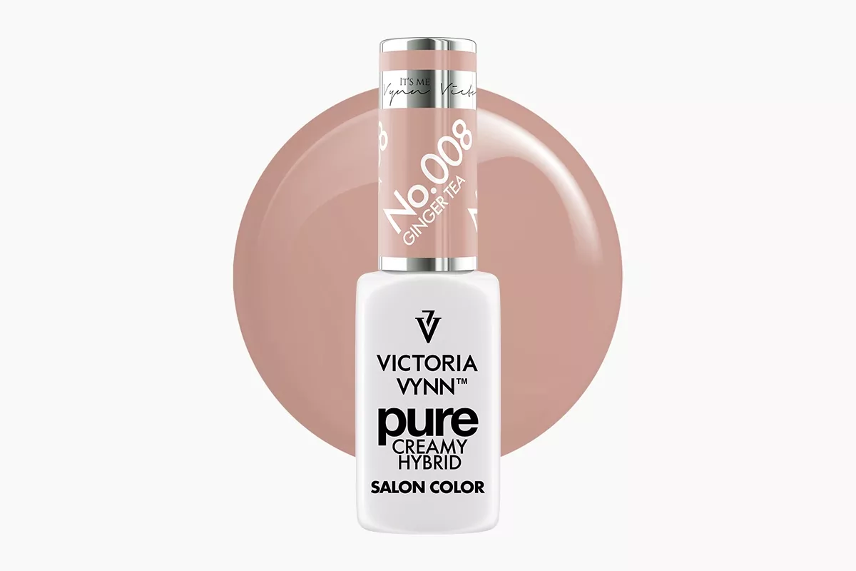 008 Ginger Tea 8 ml PURE CREAMY HYBRID Beige / Victoria Vynn