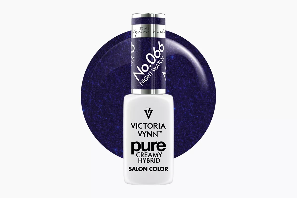066 Night Watch 8 ml PURE CREAMY HYBRID Navy Blue / Victoria Vynn
