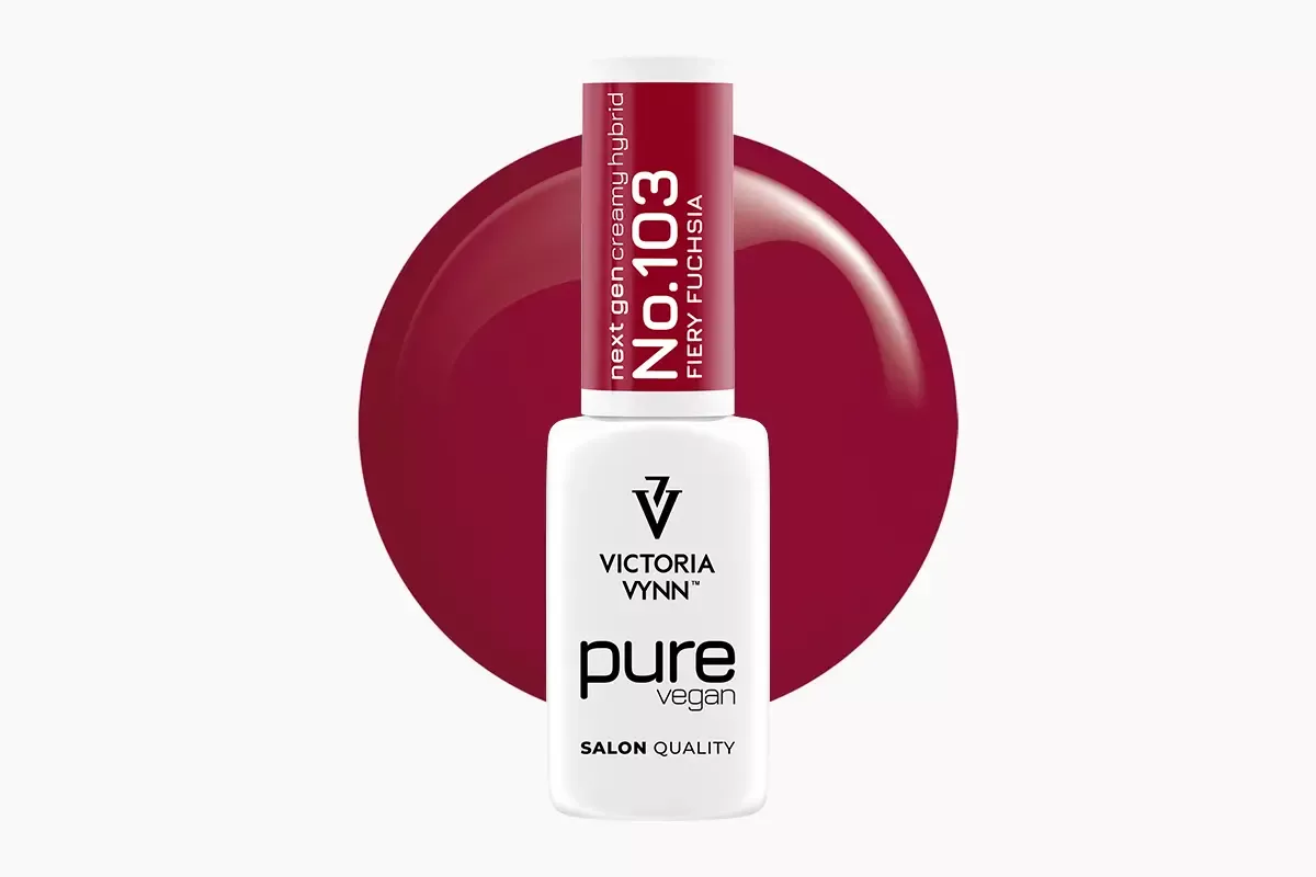 103 Fiery Fuchsia 8 ml PURE VEGAN CREAMY HYBRID / Victoria Vynn