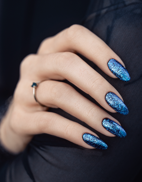 GEL POLISH TOP BLUE NIGHT NO WIPE