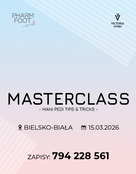 Grafika promująca MASTERCLASS Bielsko-Biała 15.03.2026