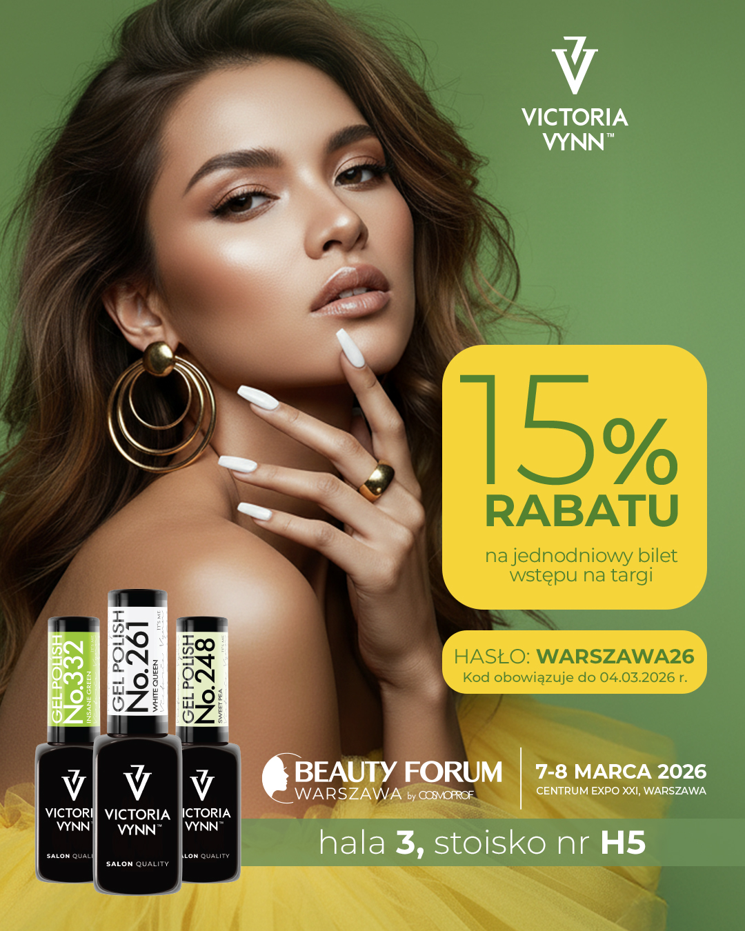 Targi Beauty Forum 07-08.03.2026 Warszawa rabat