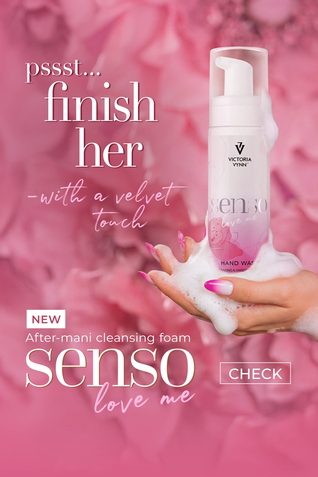 SENSO Love Me Hand Wash Cleansing & Smoothing Foam