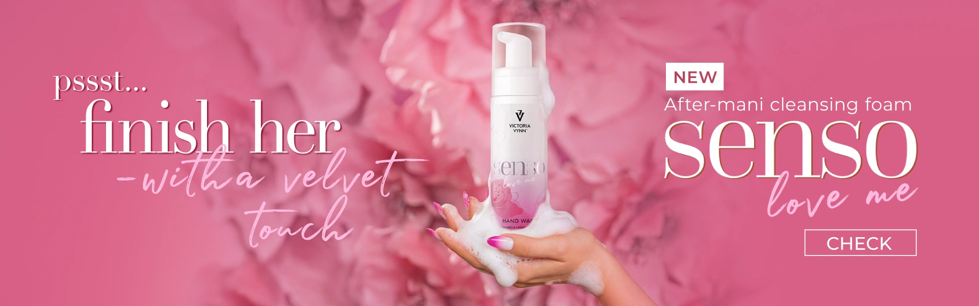 SENSO Love Me Hand Wash Cleansing & Smoothing Foam