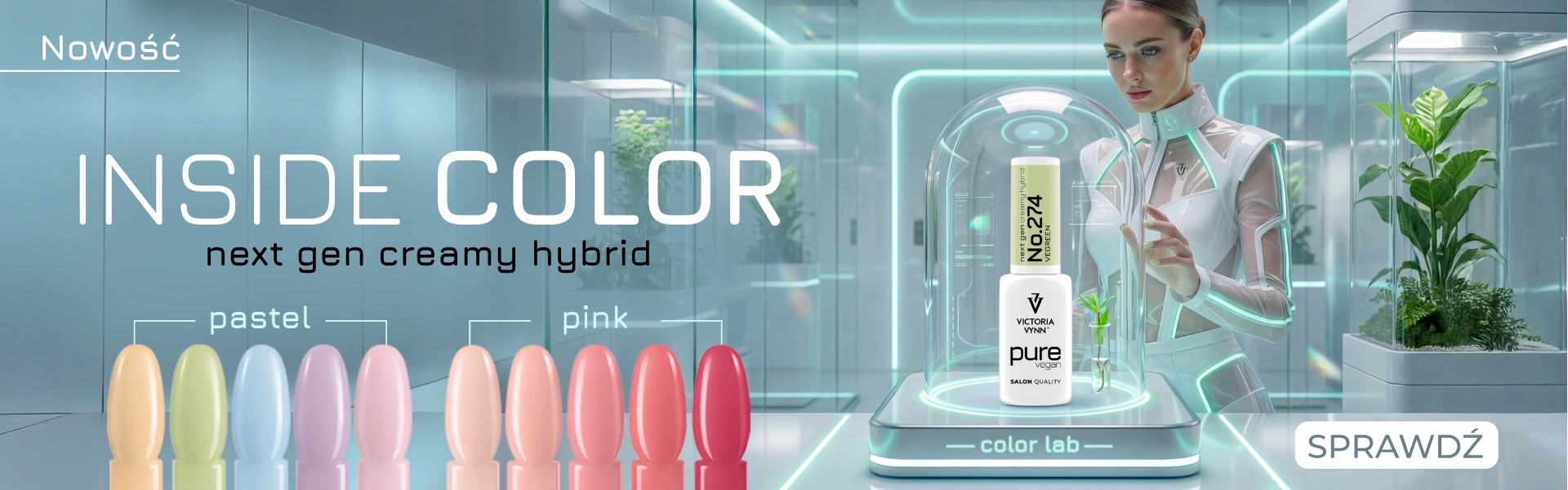 Nowość PURE INSIDE COLOR