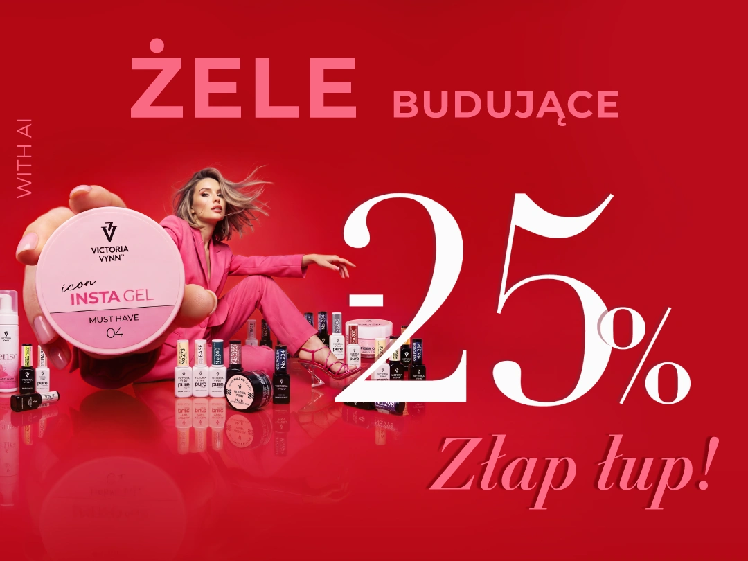 Promocja -20% na żele budujące